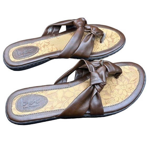 b.o.c. Shoes - Born B.O.C. Women's Slip on Slides Sandals Brown Size 9
